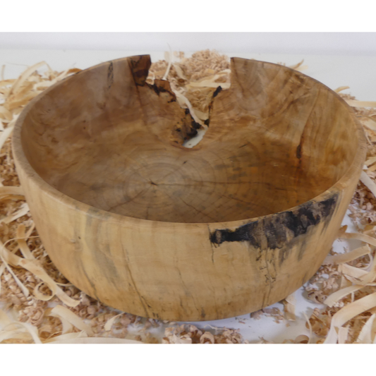 Plat en Erable en bois de fils (6-02-07-1)