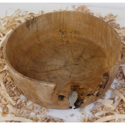 Plat en Erable en bois de fils (6-02-07-1)